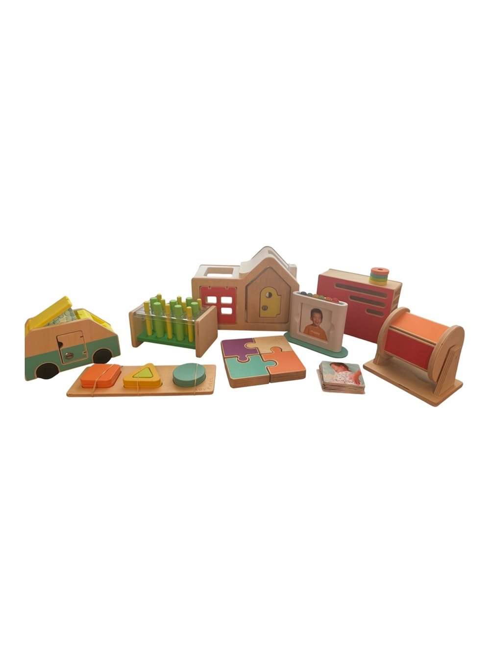 Lovevery bundle of 9 Montessori toys